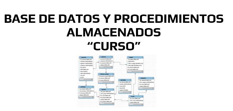BD y Procedimientos CURSO